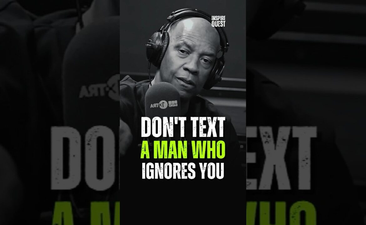 Don’t Text a Man Who Ignores You | Denzel Washington #denzelwashingtonquotes #motivation